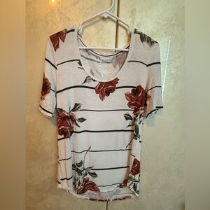 Maurice’s 24/7 Size S Bold Striped Floral